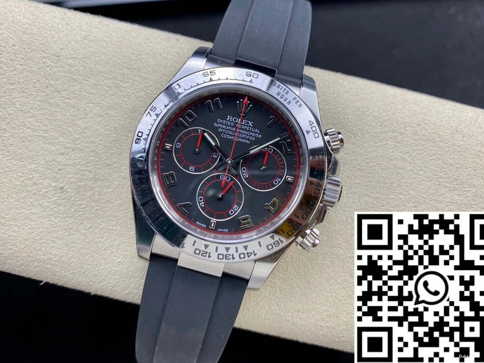 Clean OnTrend 1071 Daytona 116509 Dial Cosmograph Black Rolex Factory 0822